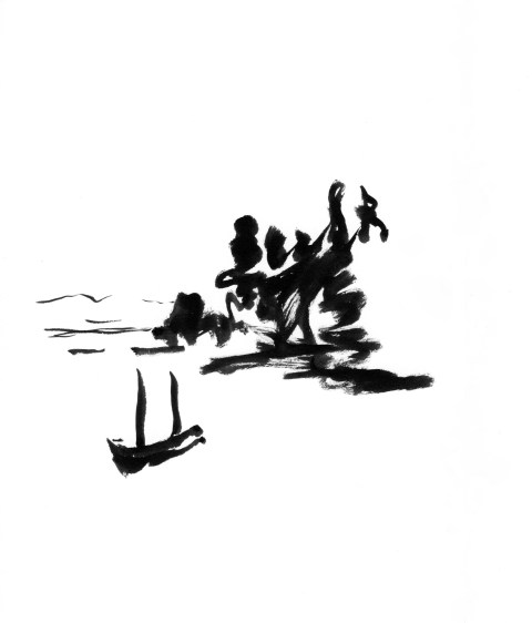 au loin par Kajan (c)