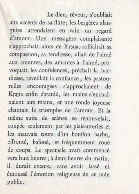 à propos de la Gita Govinda