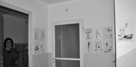 stoja en cage d'escalier