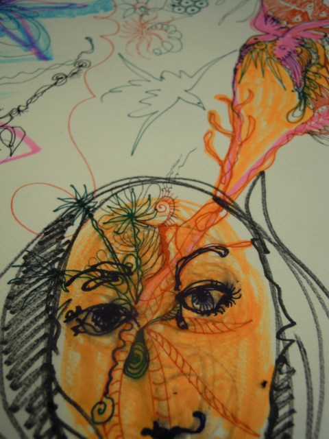 elle pense par Kajan (c)