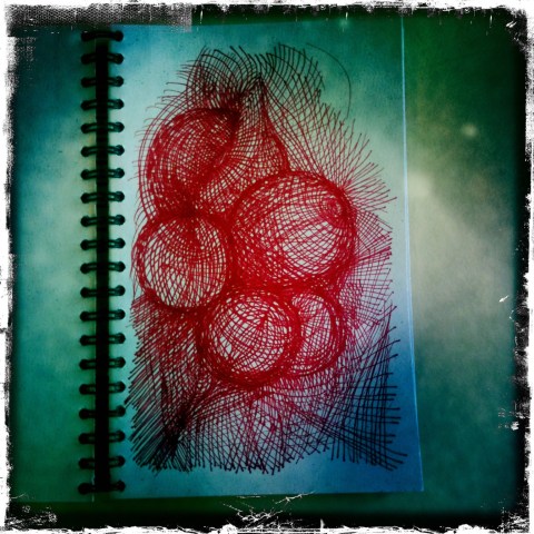 Lampions dans mon carnet