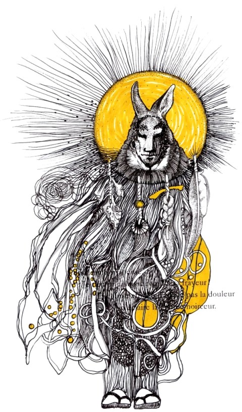 Lapin shamane par Kajan (c)