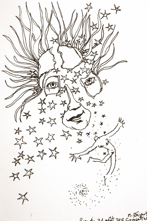 dans le métro 31 août 8h30 par Kajan(c)