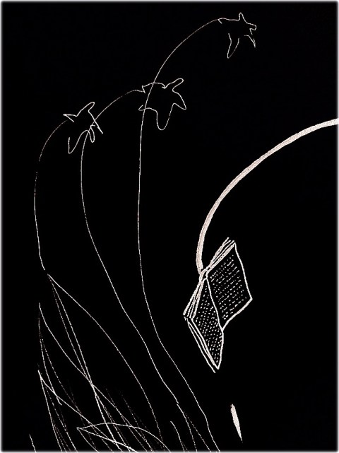 dessin rencontre par Kajan© 24.10.2015 négatif détail 3