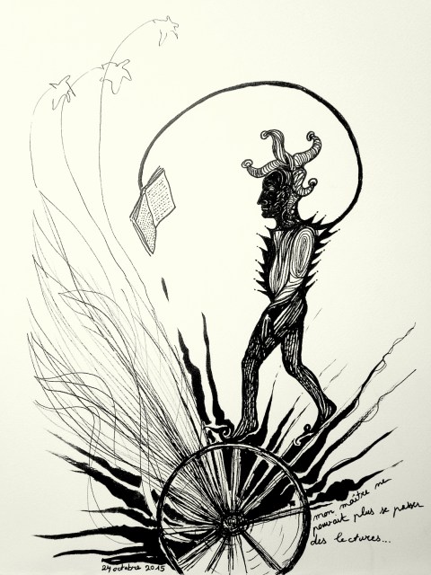 dessin rencontre par Kajan© 24.10.2015