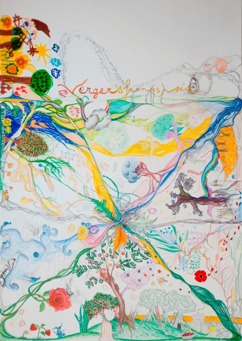 dessin collectif 17 octobre 2015 par Kajan