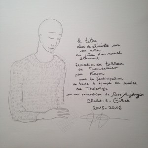 le titre (au dos) par Kajan(c)