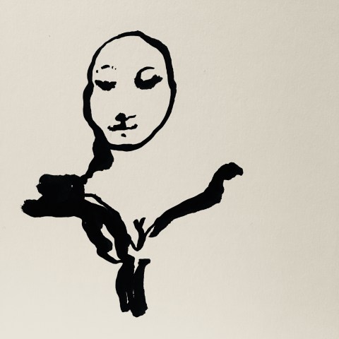 oubliée dans le carnet par Kajan(c)